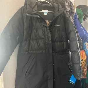 Womens Columbia Black Dot Park